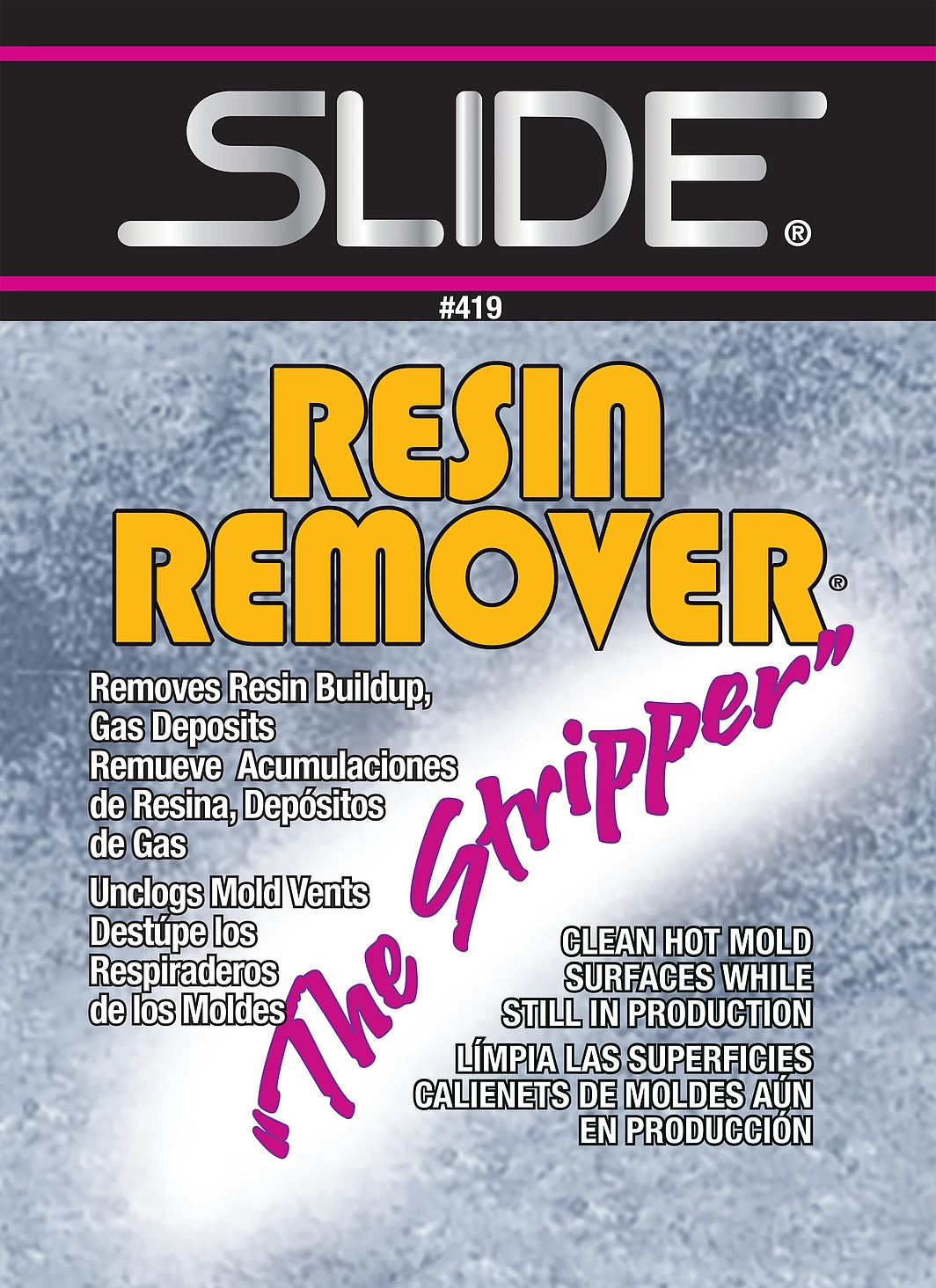 Resin Remover Mold Cleaner Aerosol (No 419)